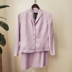Positive Attitude 2 piece Mother of the bride, formal, Size 10 petite Lavender